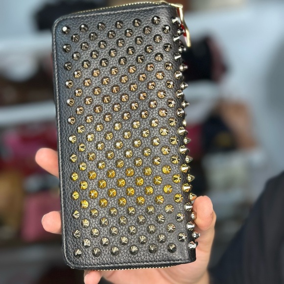 Christian Louboutin Handbags - Louboutin Long Spiked Zippy Wallet
